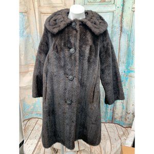 Brown Faux Fur Jacket **